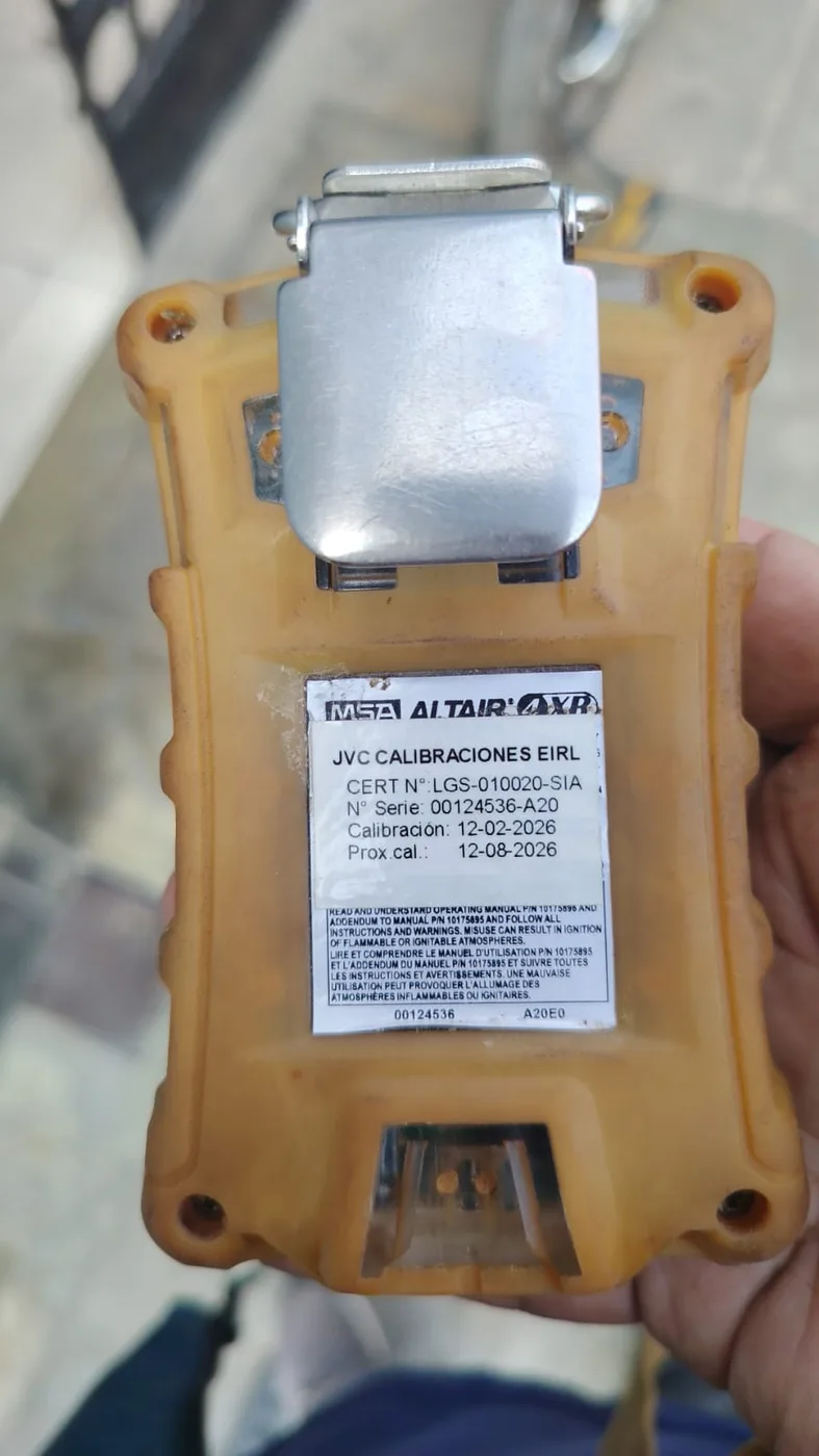 Explosímetro multigas MSA ALTAIR 4XR
